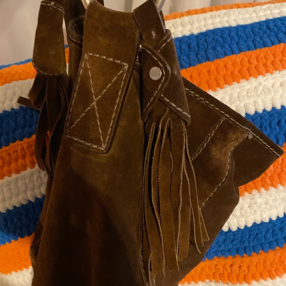Ruehl No. 925 Suede Shoulder bag